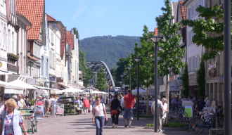Fußgängerzone Blick nach Norden