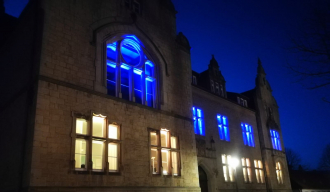 Rathaus Anleuchten Ukraine 3